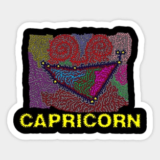 Constellation Capricorn Sticker